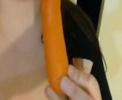 Charlotte - sucking on carrot and wishing it was your dick from downloads indian boy showing dick in