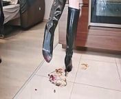 Birthday Cake is Accidentally Crushed Under My Stiletto Boots from boots