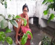 Desi Bengali Boudi in Saree Fucked at Outdoor from www bangla xxx boudi com
