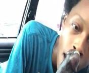 Car Bj Quickie from nasty indian hoe sucking cock