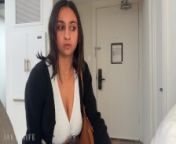 Big titty coworker says NO to CONDOM during business trip hookup from homemade pg condom sex videos my
