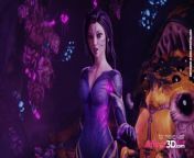 Scifi babe gives amazing pov blowjob in 3D animaition from sditi