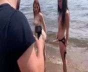 People saw us shooting porn on a public beach from xvio