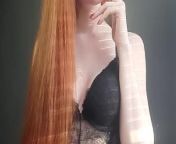 redhead girl sexually smokes a cigarette from mypornsnap siberian