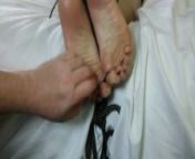 Meretrix with feet tied for a serious tickling! from madvix