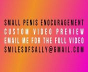 Small Penis Encouragement, SPH, Anime, Gentle Femdom - Sally Smiles from hentai hitoshi kusanon snap wap com