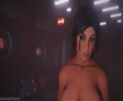 Lara Croft in the Orgasm Machine from lara dutta xxx nude photoshruti hasan ki gand x