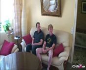 German Mom Teach Monster Cock Step Son and Friend to Fuck from liltel son mom dise sex com