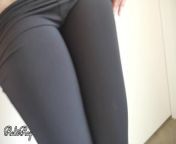 Fit Horny Step Sister Makes Him Cum in Her Panties and Pull Them Up from junior camel toe p