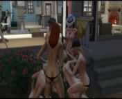 Porn Orgy! Sex with six in different positions | sims, 3d game from islampurx ww six video