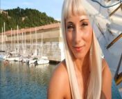 LOVE BOAT (A BLOND MERMAID IN THE HARBOR) - PHOTOSET - OFFICIAL BACKSTAGE from narca