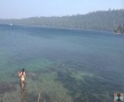 Candid Beach Voyeur (Clear Water Bikini Babe) from salpe camra