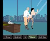 The boss fucks the secretary at lunchtime | cartoon porn games from conny14 nud