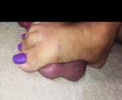 Slave thought his balls were stronger than my strong sexy Asian feet from karnt