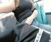 An unknown girl make me handjob on the bus. IN PUBLIC from triin
