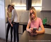 Stepmom Drinking Tea While We Having Passionate Sex Behind Her. 4K from 1mb tea
