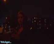 Public Agent Katarina Rina Fucked Doggystyle At Night in the Woods from sana live boy for night sex aunty aunties porn fucking in back