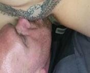 She moans in pleasure as he licks her sweet eagle tattooed pussy! from esther aigle mutakala