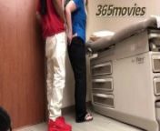 (Sneaky Work Sex) Thug fucks Nurse in Doctors Office on her lunch break from work workplace coworker colleague office accidental flash flashing flashes co worker accidentally