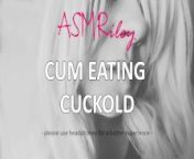 EroticAudio - Cum Eating Cuckold, Gangbang, DP, CEI| ASMRiley from kamukta com audio story
