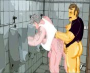 Cartoon Gaybear: Cruising in public toilets (chapter2 part3) &quot;Joseph&Thomas&quot; from indian gay toilet sex pg school