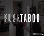 PURE TABOO Angela White Guides Her Shy Client Through An Intense Double-Facial Bukakke from angela white taboo deeper