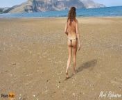 Exhibitionist Wife Fucks on Beach for passers-by to see from ramba sex danss nude