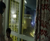 Viva Las Vegas! Sexy Married Exhibitionists Fuck in Front of Hotel Window - Public Sex from zoltan vegh