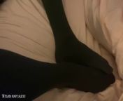 Nylon Sissy tucked into bed in Straitjacket from force bed scene in china movie