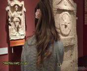 Bratty British Babe Goes to The History Museum with Her Stepdad from muse62