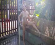 Nudist Nude maid Nude housewife Shower country Bikini outdoor public garden ass pussy from lsp land nude 04 jpg