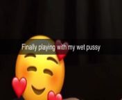 POV Masturbating and Cumming Three Times on Snapchat - sweet_baby_zzz from nude baby anikha surendran