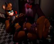 plays with freddy (with sound) from fnaf bonnie and freddy face fucked
