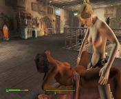 Sex with a girl in three cocks! | Fallout 4 Sex Mod from radhika madan sex nud