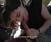 How does a day at the park end up with a public blowjob? - Cute teen swallows cum from how does a day at the park end up with a public blowjob cute teen swallows cum