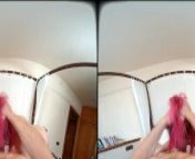 Ugly red hair with small tits fucked in VR from k60