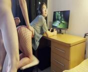 Schoolgirl with ponytails fucks and plays a video game from 电子游戏网站注册会员送福利和视频是真的吗【网址339459 com】 cro