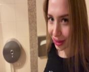 Quick fuck in the gym. Risky public sex with Californiababe. from indian girls public toilet peelowjob