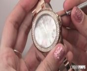 Big Boobs Slut Gets Busted Stealing Watches So Her Coworker Fucks Her in Exchange For Keeping Quiet from quiet englisn