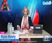 Camsoda - Hot Sexy Big Boobs Milf Ryan Keely Gives It To Hot Sex Machine Live On Air from anchor reshmi xnxxi kapor hot sexy rape scene