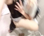 台灣外流火車上的廁所野戰！swag daisybaby Taiwan real chat up sex in train public toilet from swrag