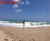 Having Fun On Public Beach With Bubble Butt Italian Babe Cherry from mega nude boy link