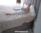 Stepmom seduces stepson by watching porn in morning with door open from হিন্দি চোদাচুদি ভিডিও