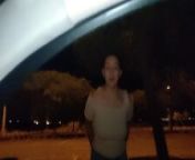 Sex with mother's friend in a car from xxxmp com