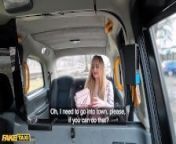 Fake Taxi English Tourist babe Rides her Driver on Backseat from english dot xxxxx