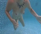 He suddenly takes my bikini off to fuck me in the swimming pool from swimming pool sex game