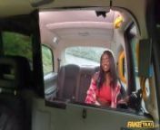 Fake Taxi Ebony babe gets naked and opens her legs for some hard rough sex from faked naked ganavi laxman
