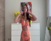 Sexy Lingerie Try On Haul from nude onlyfans leakedagata master