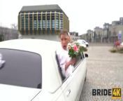 BRIDE4K. Bride Needs Cock Before Wedding with Sofia Lee from bride gangb