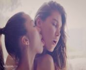 ULTRAFILMS Two amazing lesbian girls Naomi Hill and Ellie Luna passionately satisfying each other&apos;s sexual needs from rajce ellie